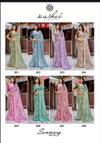 Sonmarg Vol 2 By Kashvi Pc Moss Viscose Daily Wear Saree Exporters In India 